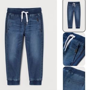 H&M super soft denim joggers size US 6 for boy